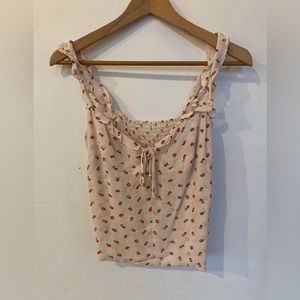Reformation floral tank